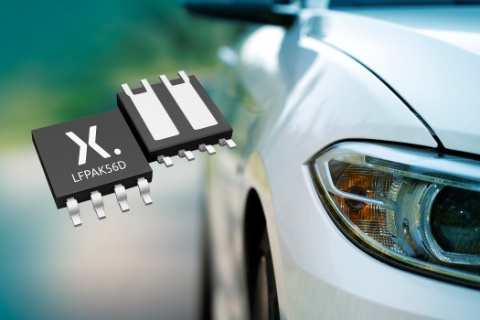 Nexperia推出行業(yè)領(lǐng)先的80 V汽車(chē)LFPAK56D雙功率MOSFET，能夠大幅節(jié)省空間