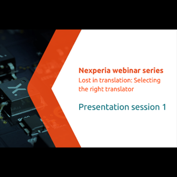 Presentation session 1